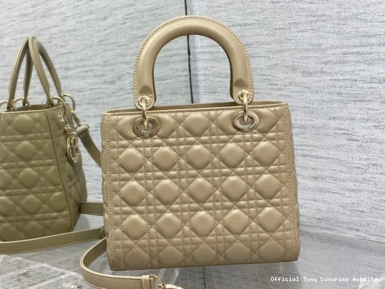 Tony Luxuries Gold Lady Calfskin-24cm diro large 0803